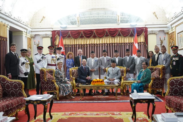 Royal visit to Nepal