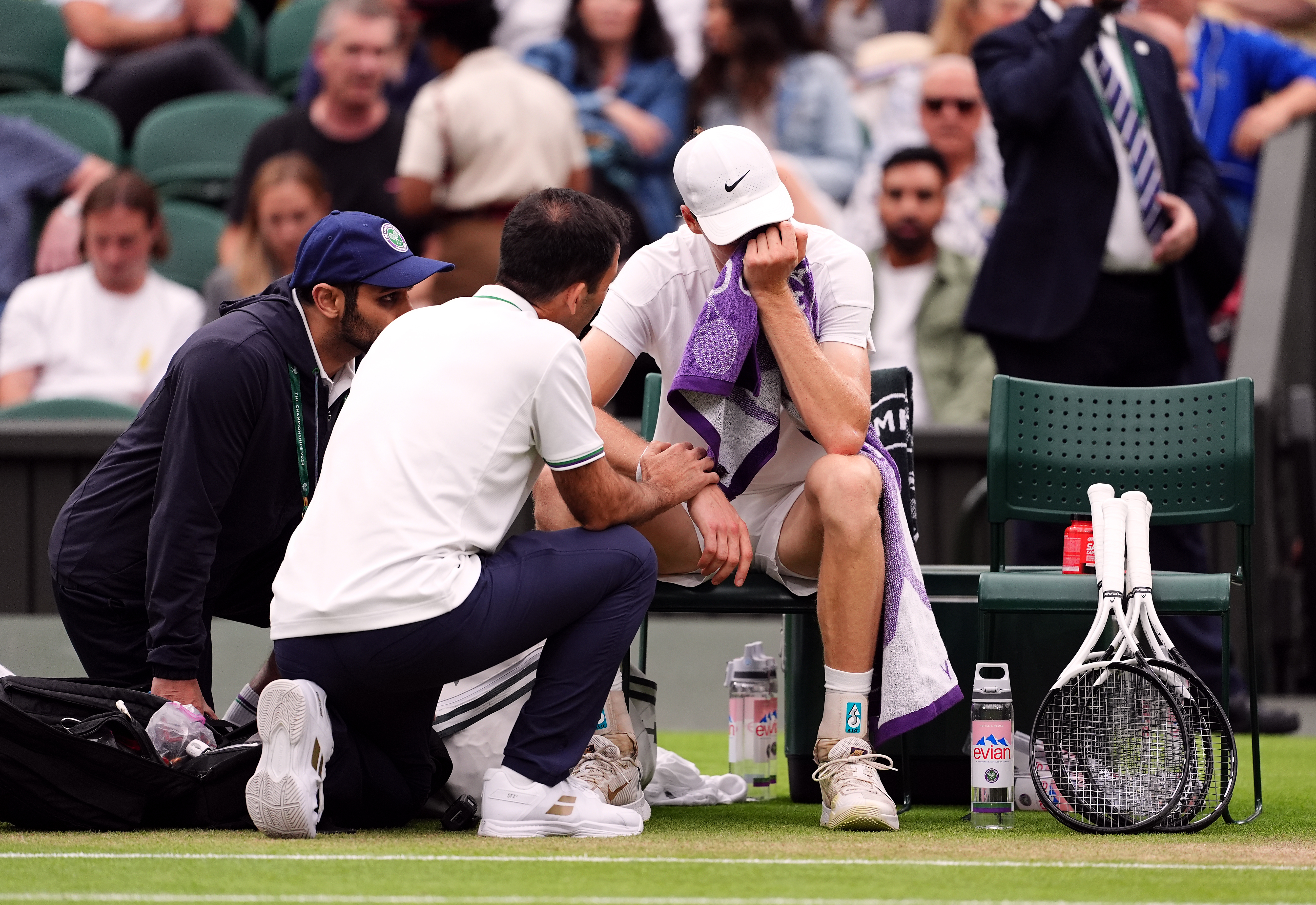 Jannik Sinner Hit By Illness In Five-set Defeat To Daniil Medvedev At ...