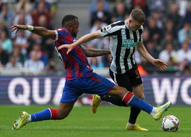 Newcastle v Crystal Palace September 2022