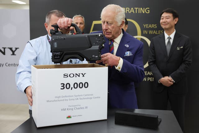 The King packs a Sony HD system camera into a white box 