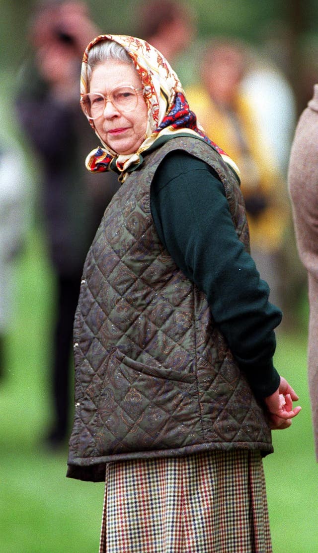 Jubilee Queen: The monarch's fashion staples, wardrobe tricks and style choices 9 Windsor Horse Trials/Queen