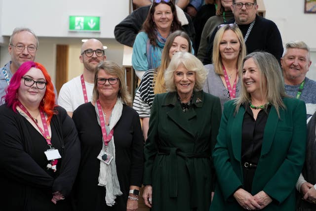 Queen Camilla visit to Exeter