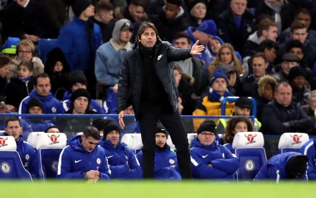 Antonio Conte thinks his squad is on the small side 