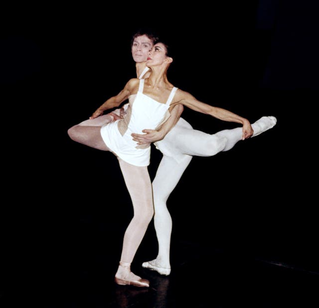 Ballet – “Paradise Lost” Rehearsal – Margot Fonteyn and Rudolf Nureyev – Covent Garden, London