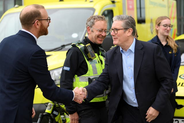 Sir Keir Starmer visit to east London