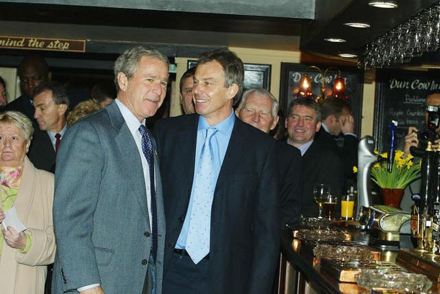 Bush and Blair Visits County Durham