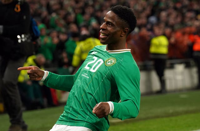 Chiedozie Ogbene netted the winner for Ireland
