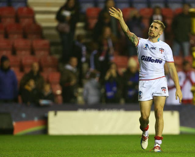 Sam Tomkins is back in the England team after a four-year absence