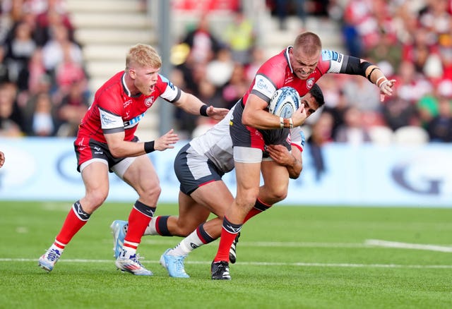 Gareth Anscombe on the attack