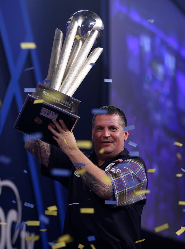 Gary Anderson has lifted the PDC world championship twice