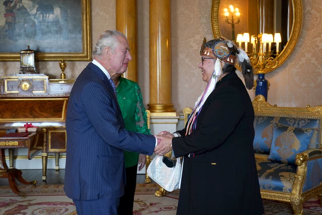 Audience at Buckingham Palace