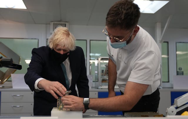 Boris Johnson and apprentice