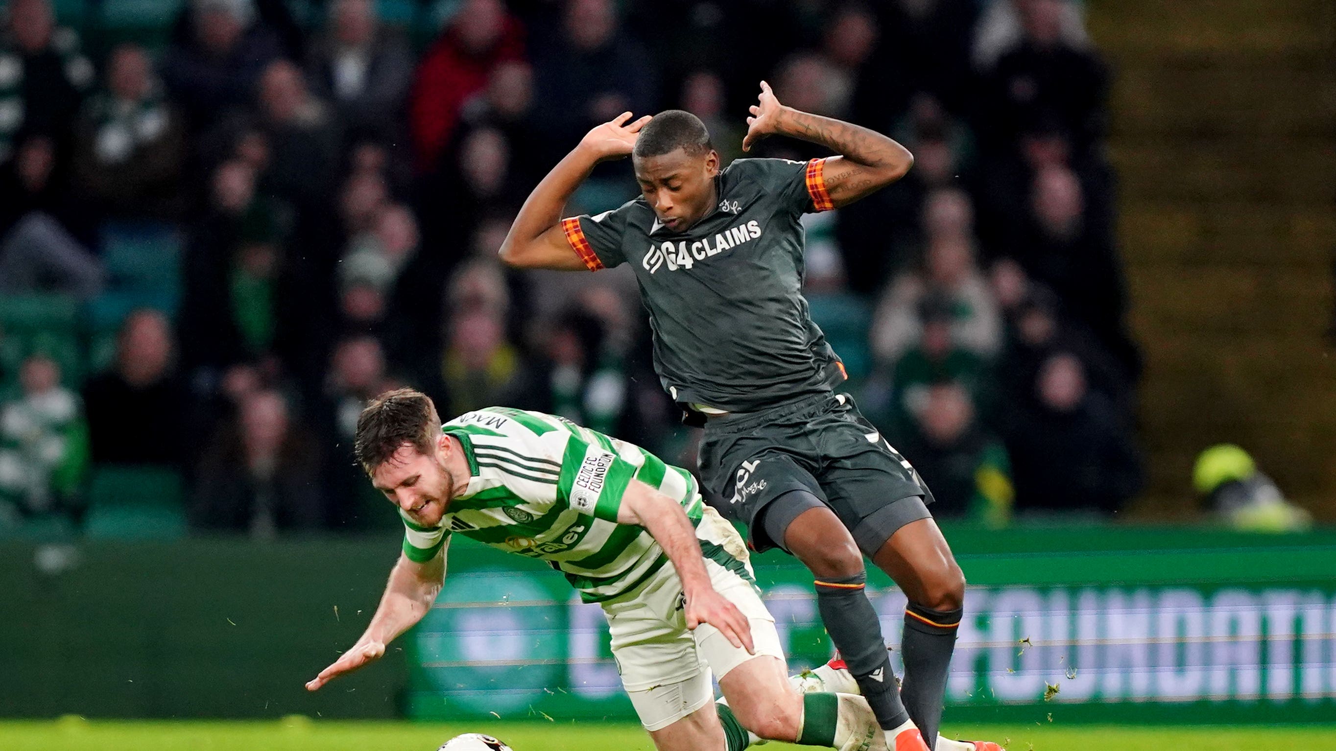 Motherwell’s Tawanda Maswanhise scored a late Dens Park winner