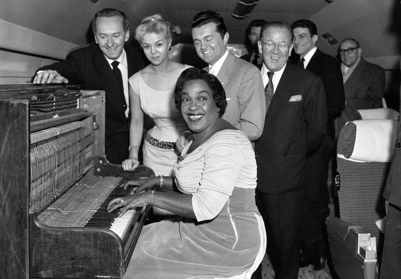 Black plaque honouring pianist Winifred Atwell unveiled in south London ...