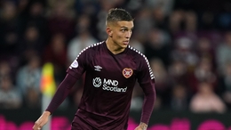 Kenneth Vargas scored Hearts’ opener (Andrew Milligan/PA)