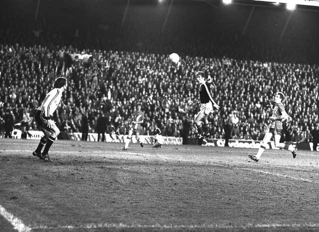 Kenny Dalglish scored at Anfield