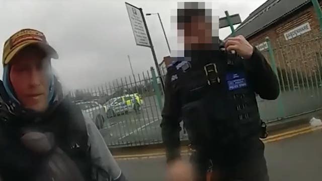 Adam Gosling is arrested