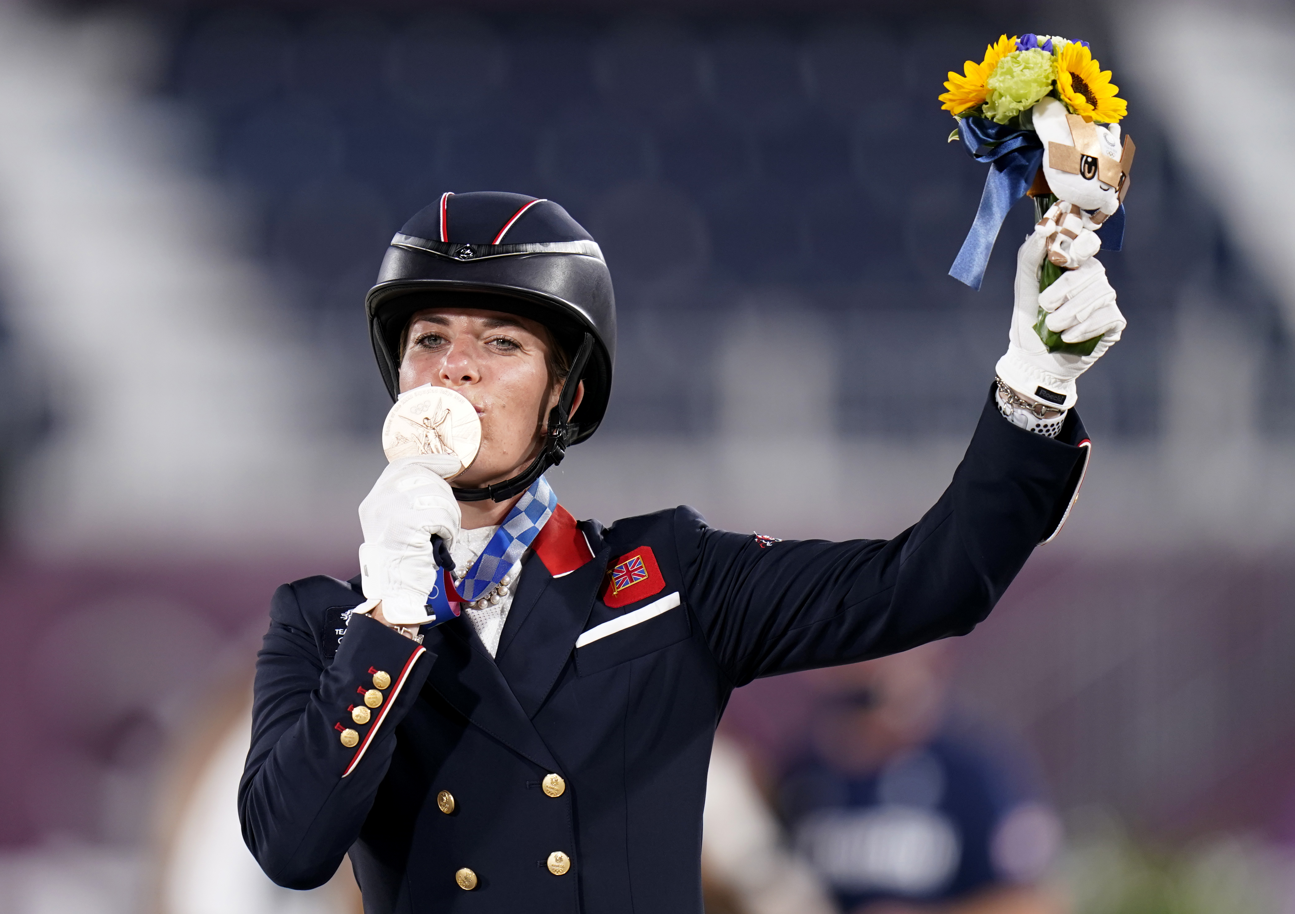 Charlotte Dujardin Makes History With Sixth Podium – British Medallists ...