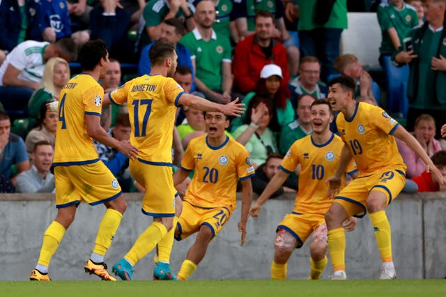 Northern Ireland v Kazakhstan – UEFA Euro 2024 Qualifying – Group H – National Football Stadium at Windsor Park