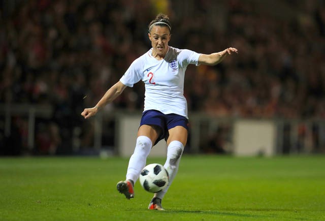 Lucy Bronze scored twice at the 2015 World Cup (Mike Egerton/PA).