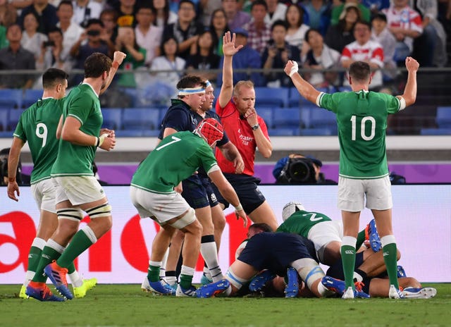 Ireland v Scotland – Pool A – 2019 Rugby World Cup – International Stadium Yokohama