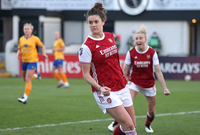 Beattie is in her second spell with Arsenal, having rejoined in 2019 (Bradley Collyer/PA).