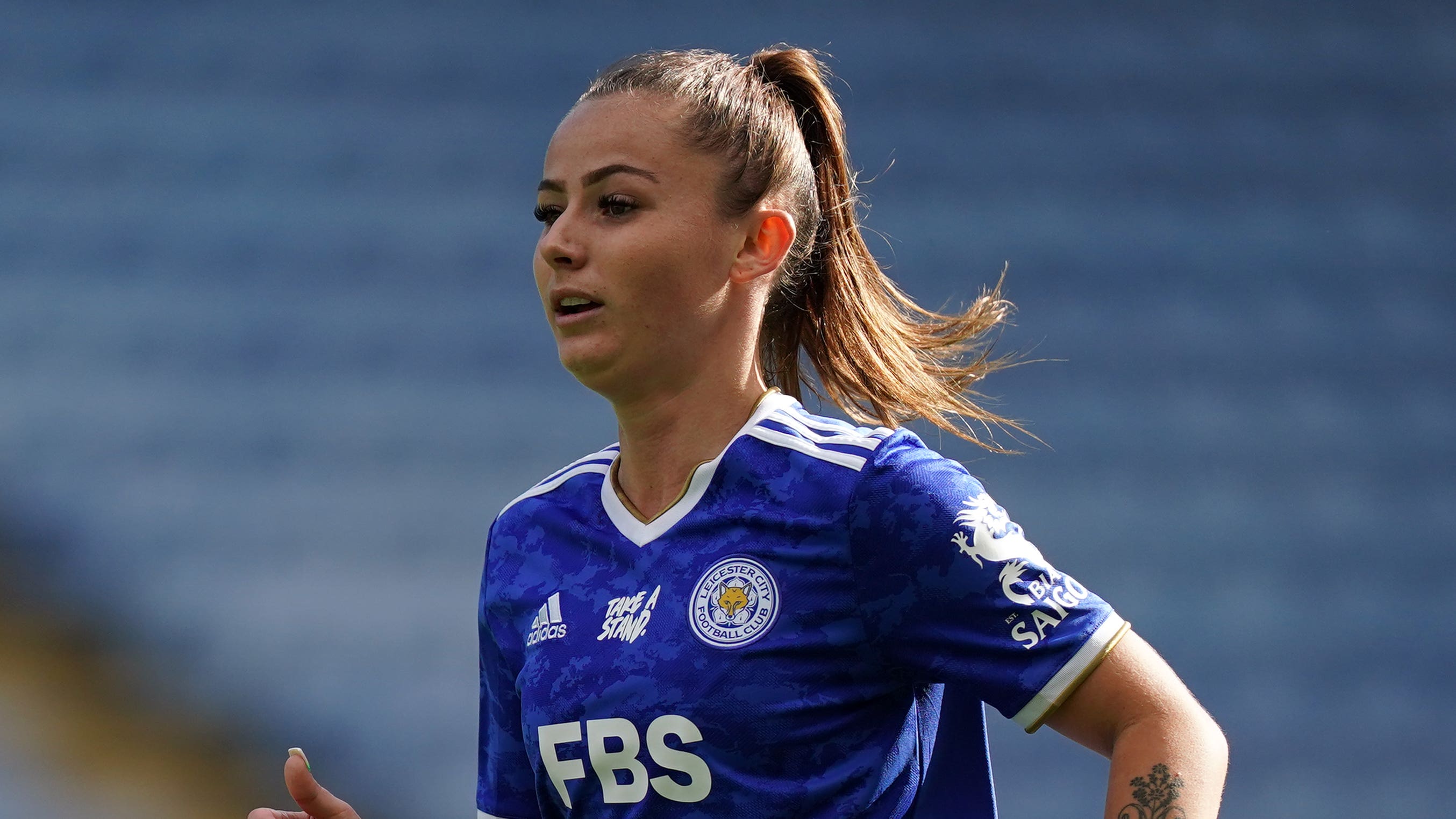 Hannah Cain netted twice for Leicester (Mike Egerton/PA)