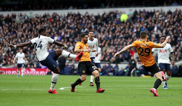 Tottenham Hotspur v Wolverhampton Wanderers – Premier League – Tottenham Hotspur Stadium