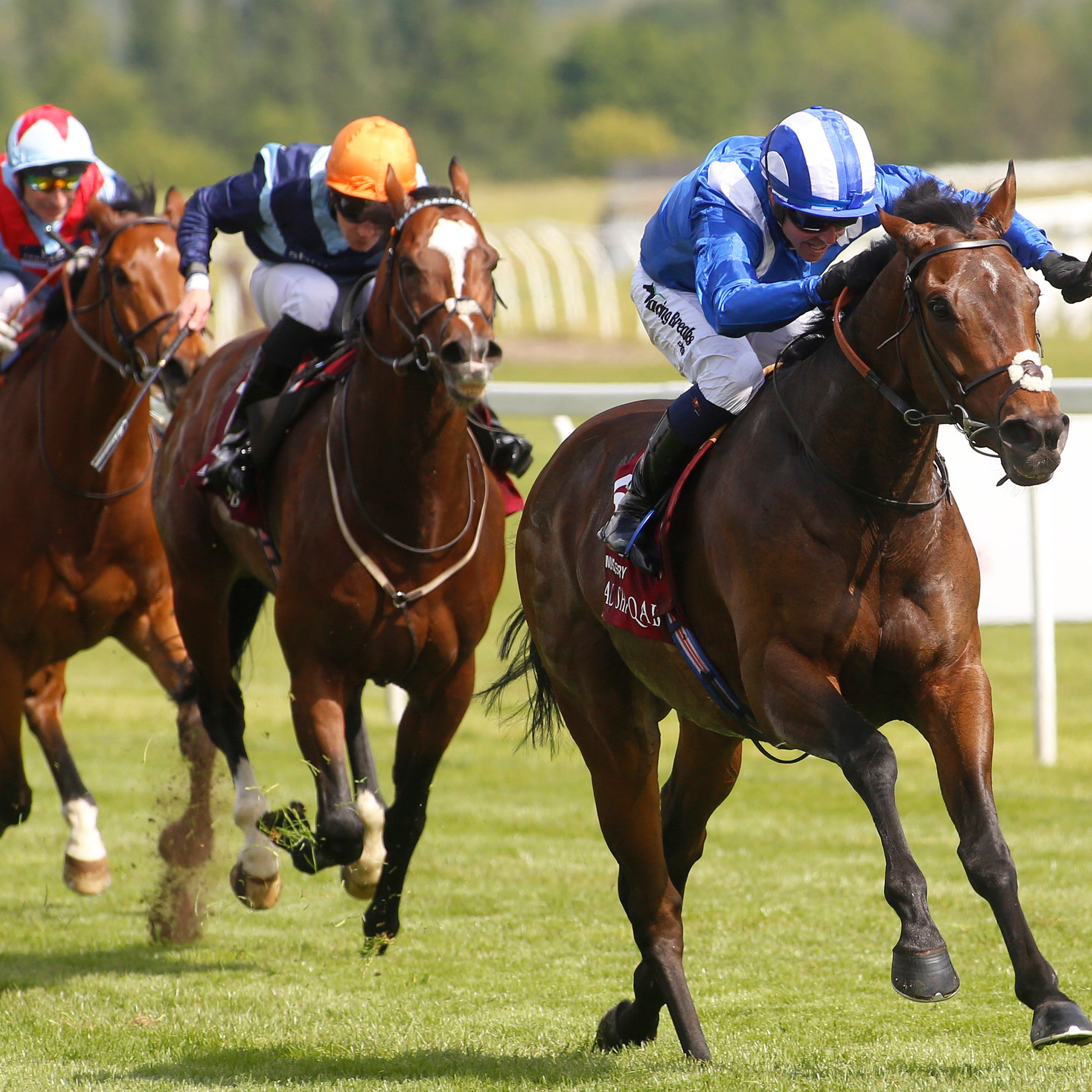 Mustashry was a clear-cut winner of the Lockinge