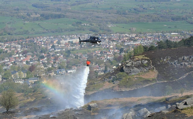 Ilkley Moor fires