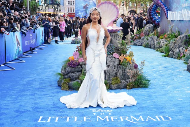 Halle Bailey, star of the live action reimagining of The Little Mermaid