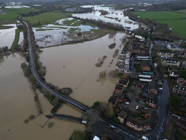 Flooding in Pulborough, West Sussex