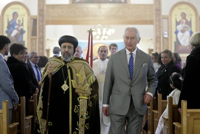 Royal visit to Coptic Orthodox Church Centre