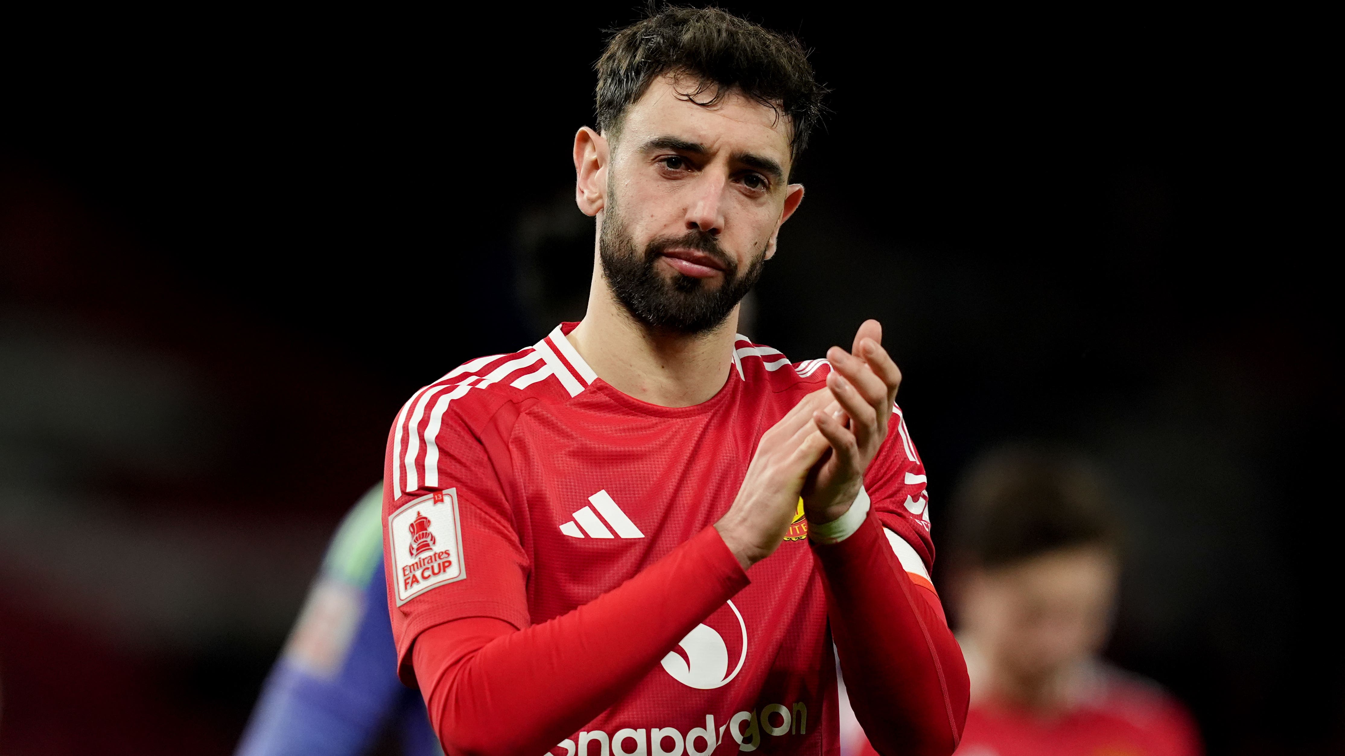 Bruno Fernandes has been linked with a move away from Manchester United (Martin Rickett/PA)