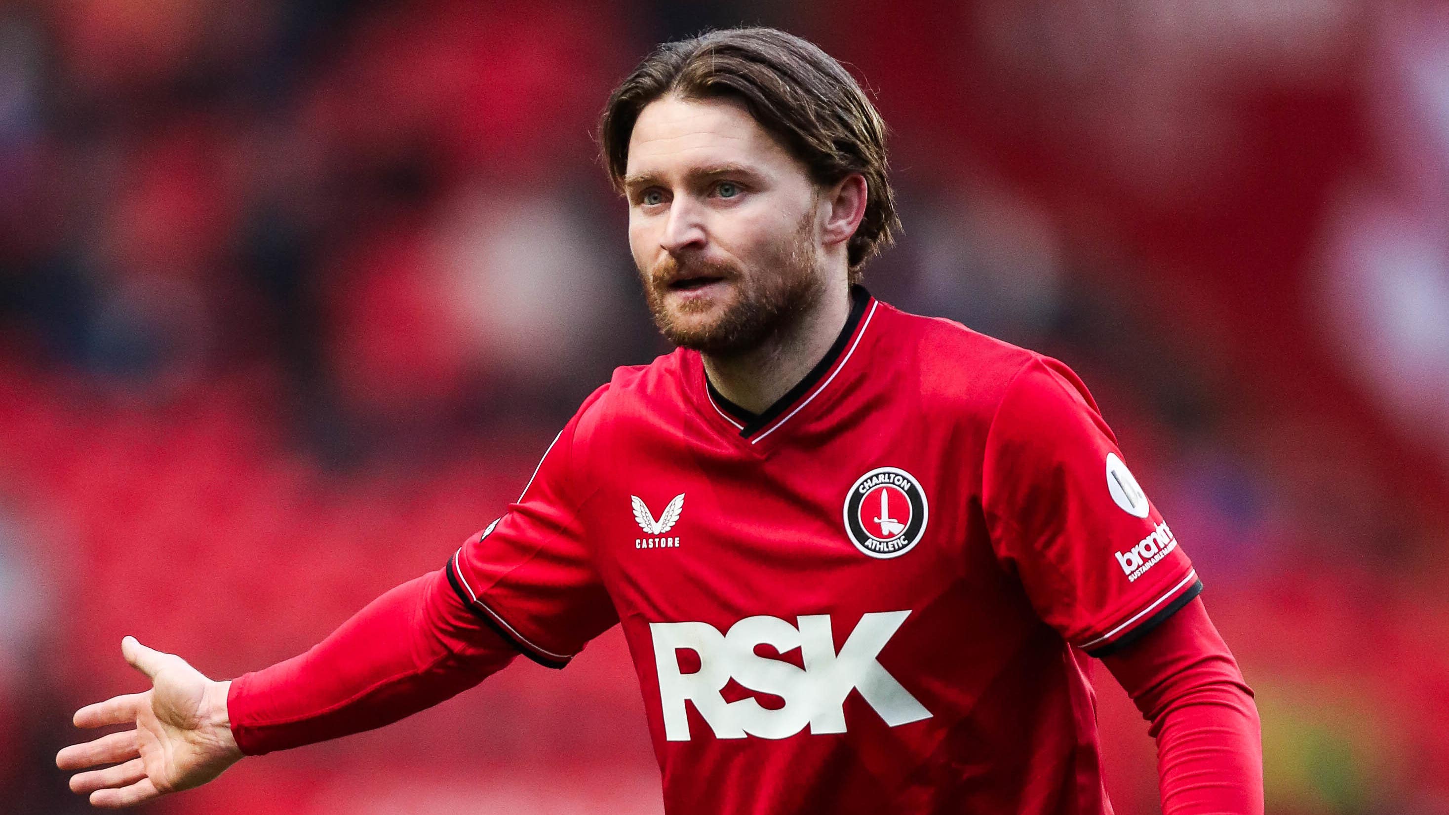 Alfie May scored twice for Charlton (Rhianna Chadwick/PA)