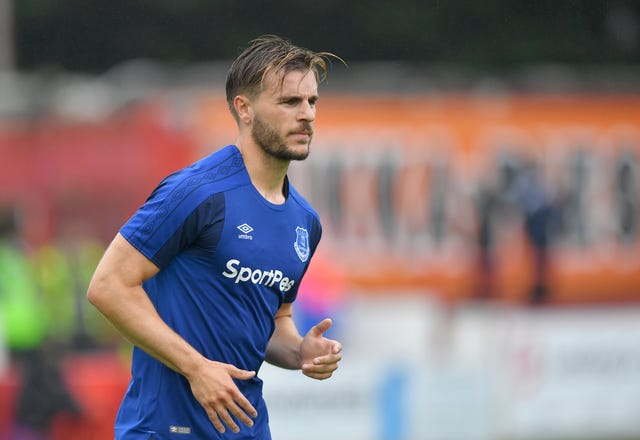 Could Luke Garbutt's time at Everton be nearing an end? (Dave Howarth/PA)