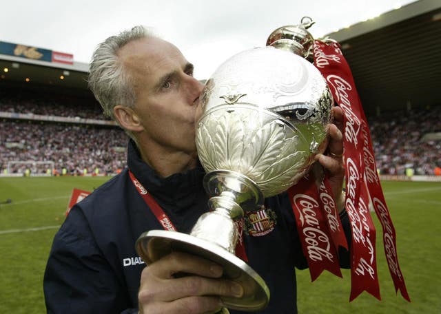 Mick McCarthy guided Sunderland to the Championship trophy in 2005