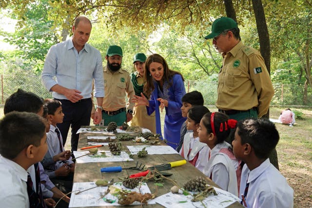 Royal visit to Pakistan