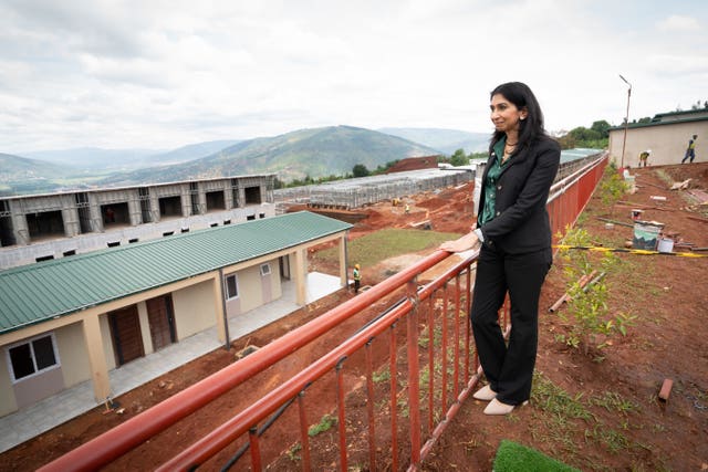 Suella Braverman visit to Rwanda