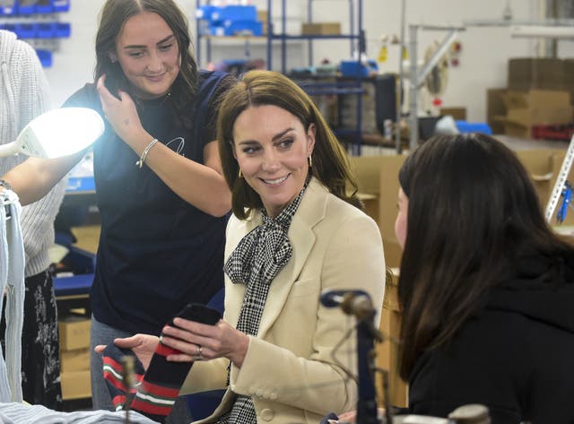 Princess of Wales visit to South Wales