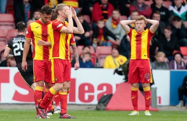 Partick Thistle v Livingston – Ladbrokes Premiership Playoffs – Final – Second Leg – Energy Check Stadium at Firhill