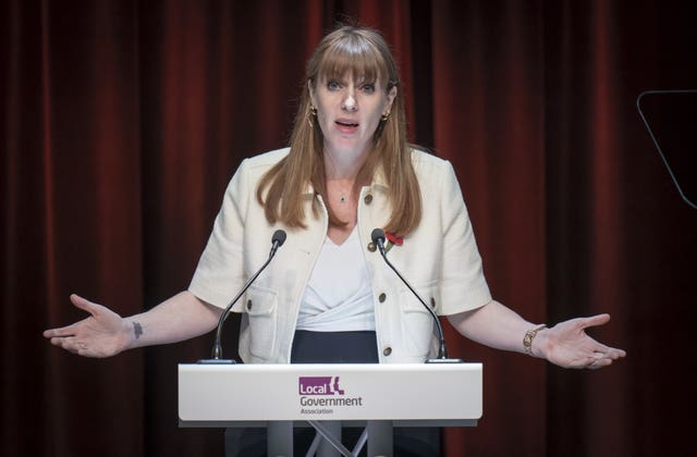 Deputy Prime Minister Angela Rayner 