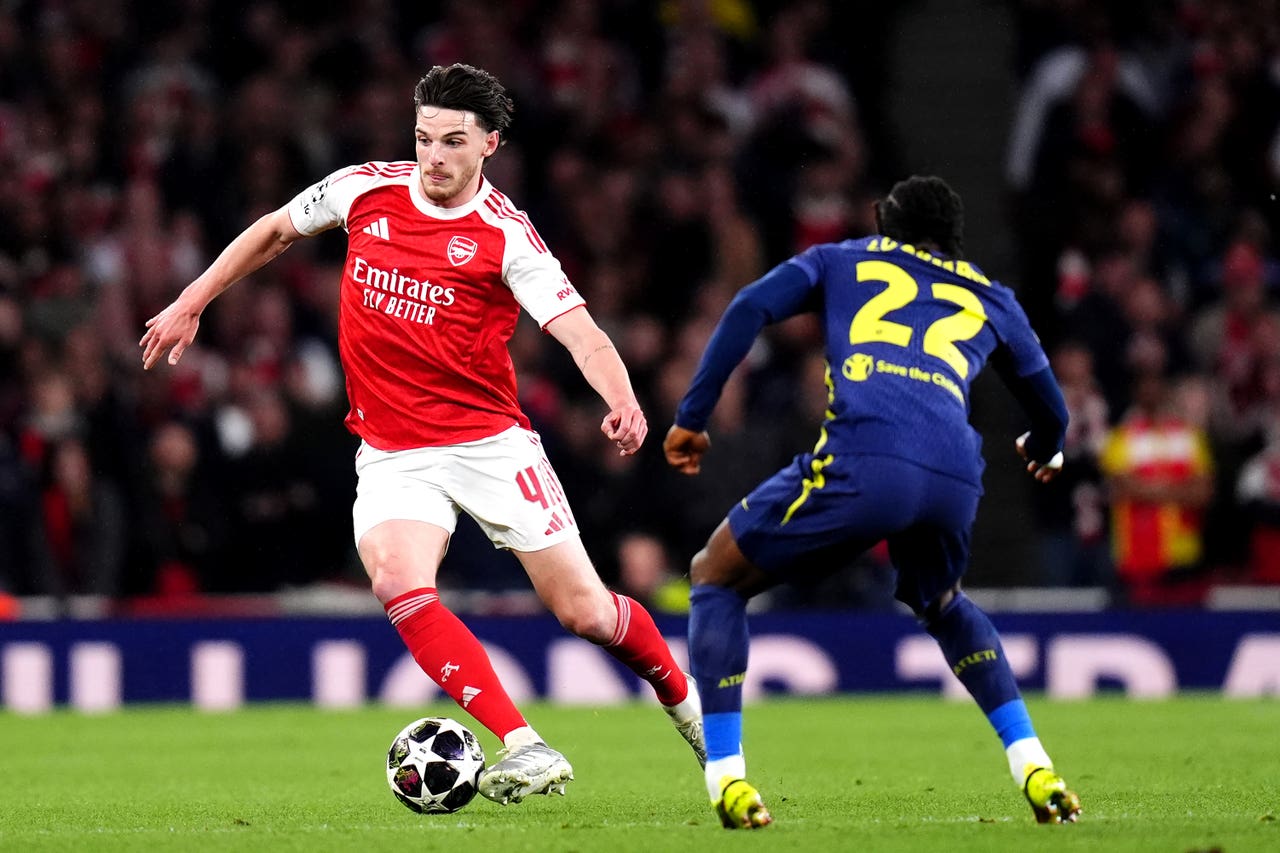 Declan Rice urges Arsenal fans to bring ‘all the energy’ for Champions ...