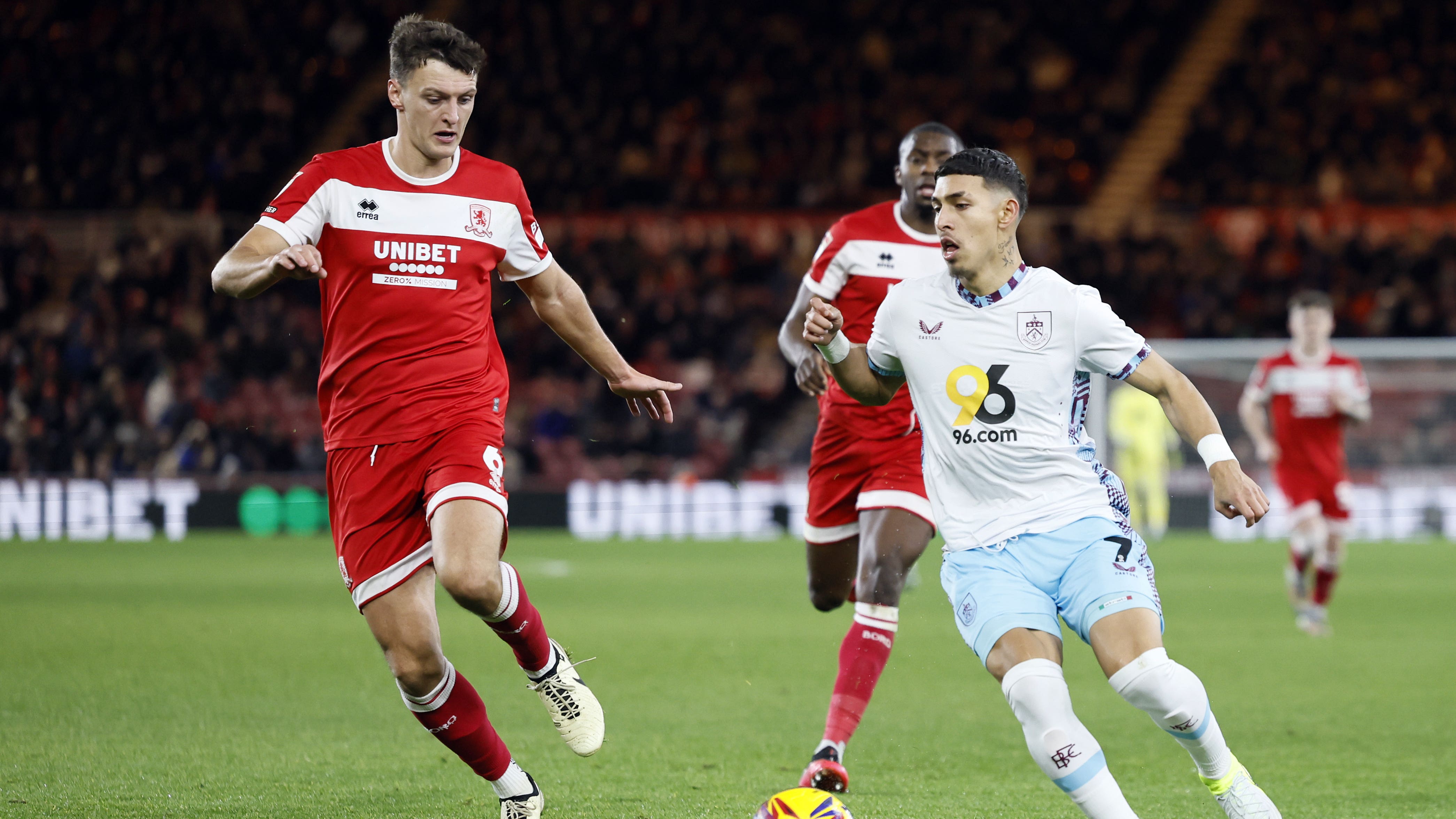 Middlesbrough and Burnley shared the points on Sunday night (Richard Sellers/PA)