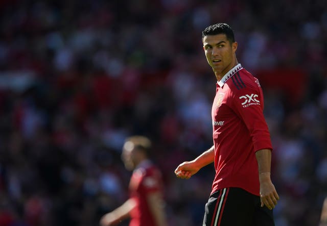 Manchester United’s Cristiano Ronaldo during the pre-season friendly match at Old Trafford