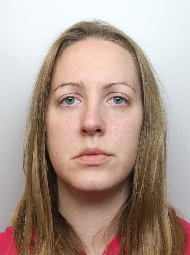 Lucy Letby police mugshot