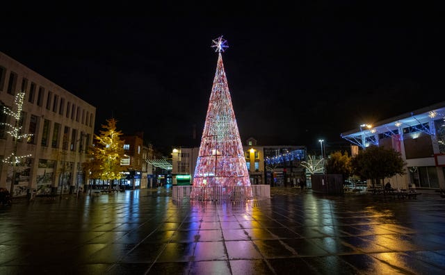 Liverpool Christmas lights