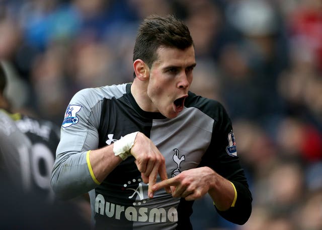 Bale was indisputably Tottenham's leading light in his final season in 2012-13 (Nick Potts/PA)