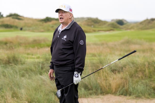 Trump visit to Scotland