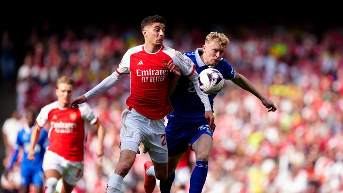 Kai Havertz scored a late winner but Arsenal missed out on the title (Mike Egerton/PA)